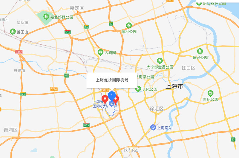 虹桥机场在哪个区?(上海虹桥机场的详细地址与地图!)