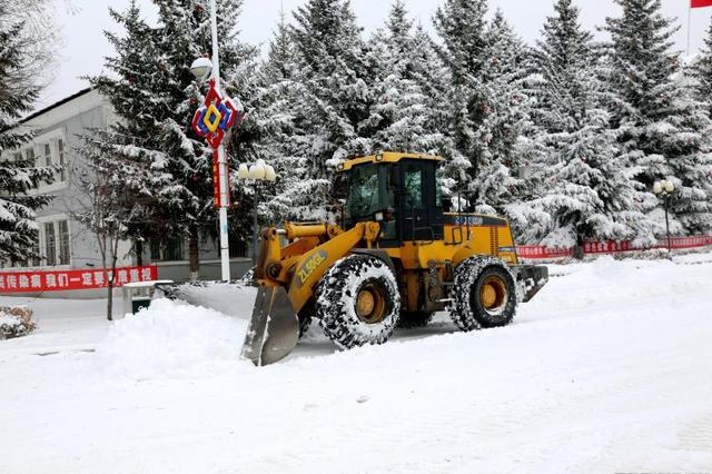 大兴安岭呼中区遇上十年难于的大雪 快来围观吧!
