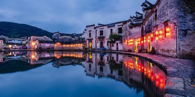 宏村美丽的风景