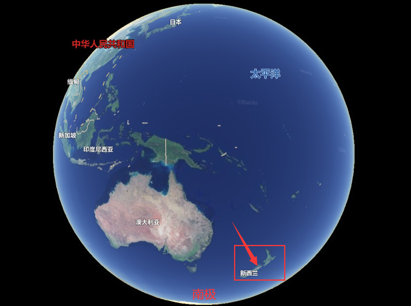 新西兰在哪里？新西兰属于哪个洲？新西兰位置地图