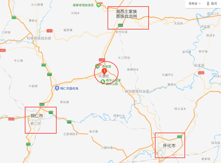 凤凰古城在哪里?凤凰古城在湖南哪个市?凤凰古城怎么去比较方便?凤凰古城地图