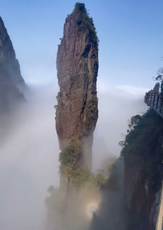 莽山五指峰的云海奇观3