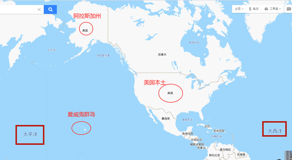 美国属于哪个洲、哪个洋的国家?美国的地理位置简介
