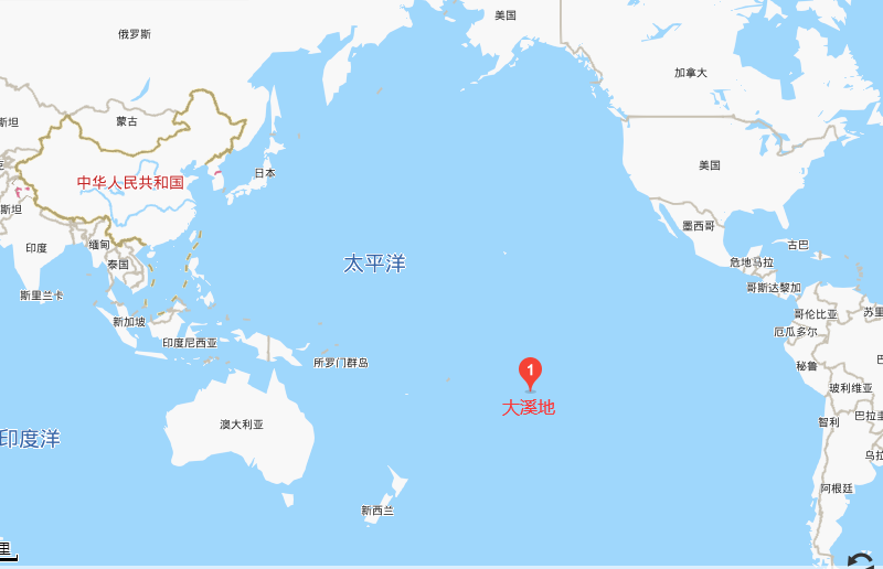 大溪地在哪里?大溪地是哪个国家的?大溪地位置地图