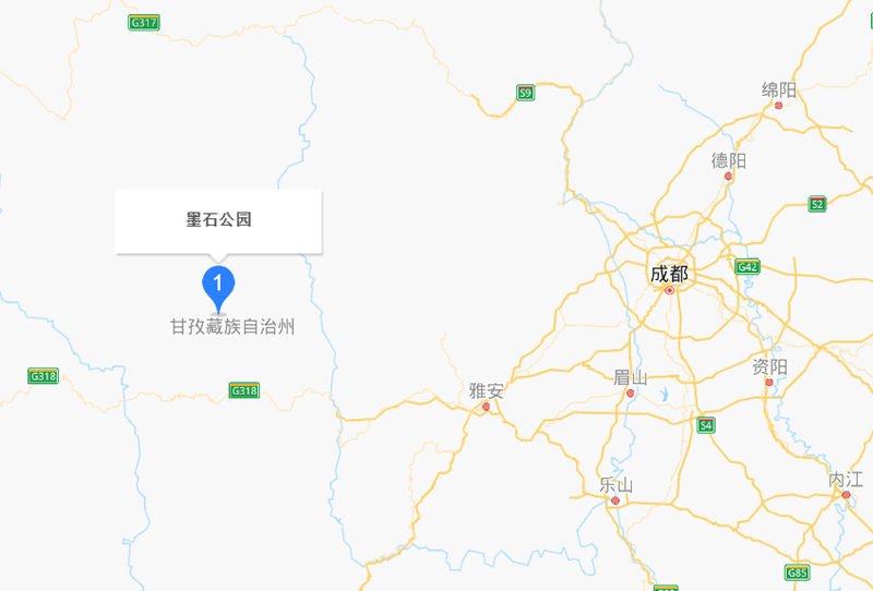 墨石公园在哪里？墨石公园位置地图