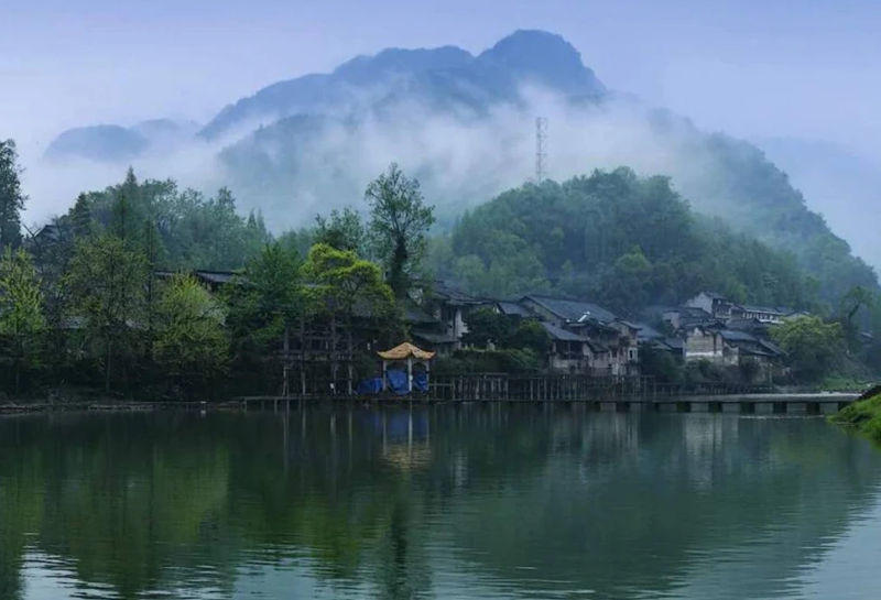 柳江古镇，一个隐藏在四川的“江南美景”1