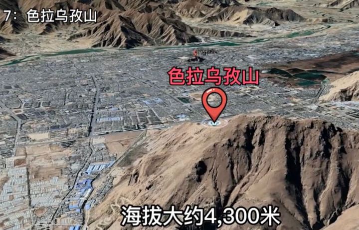布达拉宫哪里拍照最好？第7个：色拉乌孜山